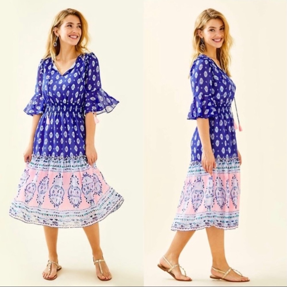 Lilly Pulitzer Lesleh Midi Dress